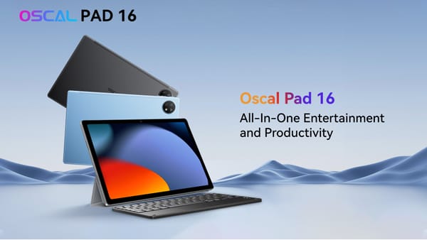 OSCAL Pad 16 es oficial: Ficha técnica, características, precio y disponibilidad