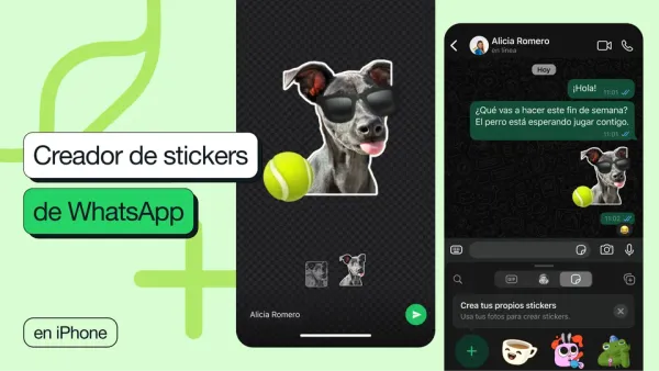 WhatsApp ya permite crear tus propios stickers desde la aplicación para iPhone